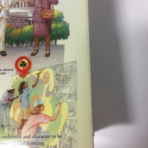 Vint Girl Scouts Take The Lead Metal Faux BookTin - Picture 7 of 11